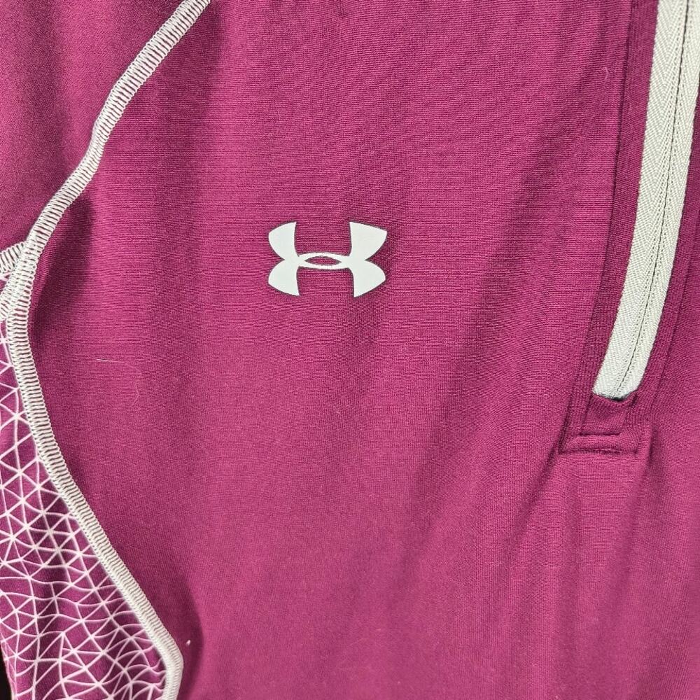 Southern Illinois Salukis L Under Armour 1/4 Zip SIU - Picture 3 of 8